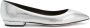 Giuseppe Zanotti Dhalia leather ballerina shoes Silver - Thumbnail 1