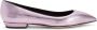 Giuseppe Zanotti Dhalia snakeskin-effect ballerina shoes Pink - Thumbnail 1