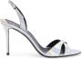 Giuseppe Zanotti Dorotee 105mm iridescent sandals Silver - Thumbnail 1
