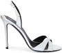 Giuseppe Zanotti Dorotee holographic 105mm sandals Silver - Thumbnail 1