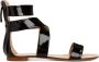 Giuseppe Zanotti Dory flat sandals Black - Thumbnail 1