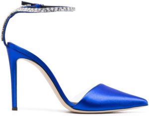 Giuseppe Zanotti embellished 110mm pumps Blue