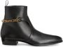 Giuseppe Zanotti Enfield Monogram leather ankle boots Black - Thumbnail 1