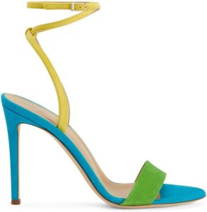 Giuseppe Zanotti Erwan stiletto sandals Green