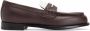 Giuseppe Zanotti Euro leather penny loafers Brown - Thumbnail 1