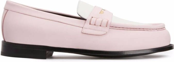Giuseppe Zanotti Euro penny loafers Pink