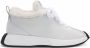 Giuseppe Zanotti Ferox shearling-lined leather sneakers White - Thumbnail 1