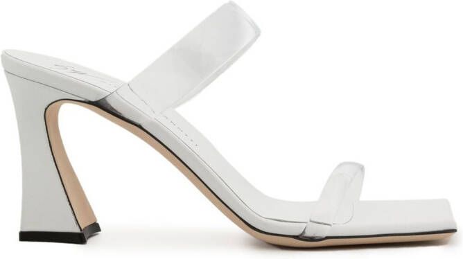 Giuseppe Zanotti Flaminia double-strap sandals White
