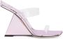 Giuseppe Zanotti Florance Plexi 105mm sandals Pink - Thumbnail 1