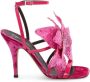 Giuseppe Zanotti Florant velvet sandals Pink - Thumbnail 1