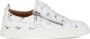 Giuseppe Zanotti Frankie all-over logo print sneakers White - Thumbnail 1
