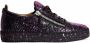 Giuseppe Zanotti Frankie crocodile-embossed leather sneakers Black - Thumbnail 1