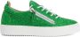 Giuseppe Zanotti Frankie glitter low-top sneakers Green - Thumbnail 1
