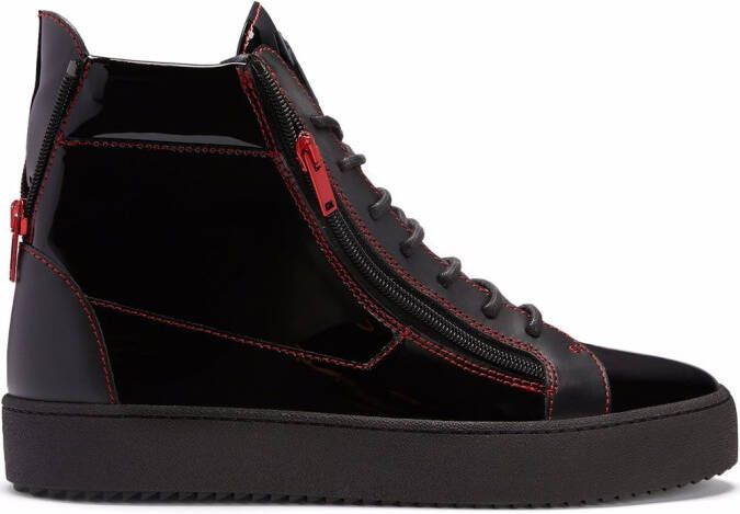 Giuseppe Zanotti Frankie high-top sneakers Black