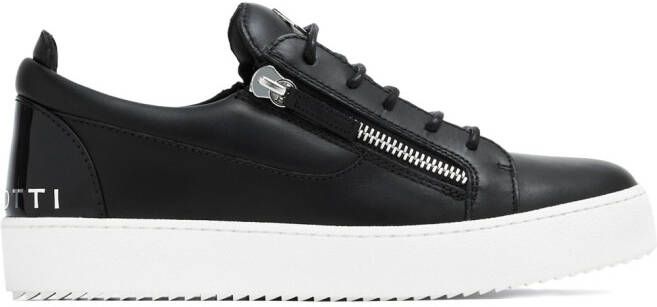 Giuseppe Zanotti Frankie leather low-top sneakers Black