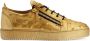 Giuseppe Zanotti Frankie leather low-top sneakers Gold - Thumbnail 1