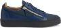 Giuseppe Zanotti Frankie leather sneakers Blue - Thumbnail 1