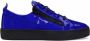 Giuseppe Zanotti Frankie leather sneakers Blue - Thumbnail 1