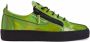 Giuseppe Zanotti Frankie low-top leather sneakers Green - Thumbnail 1