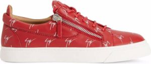 Giuseppe Zanotti Frankie low-top sneakers Red