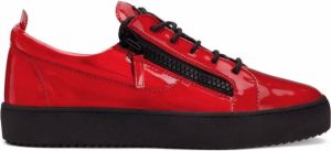 Giuseppe Zanotti Frankie low-top sneakers Red