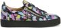Giuseppe Zanotti Frankie paint-splatter sneakers Multicolour - Thumbnail 1