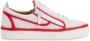 Giuseppe Zanotti Frankie seam-detail low-top sneakers White - Thumbnail 1
