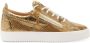 Giuseppe Zanotti Frankie snakeskin-effect sneakers Gold - Thumbnail 1