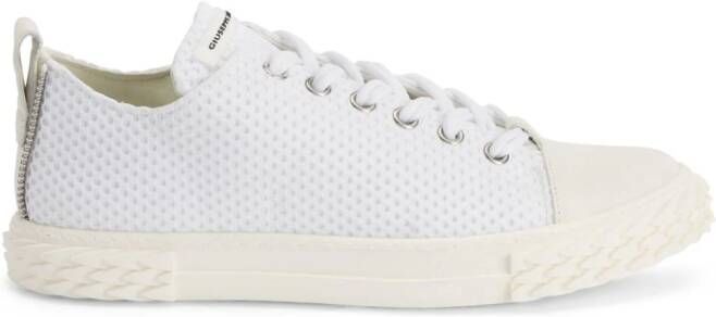 Giuseppe Zanotti Frankie textured sneakers White