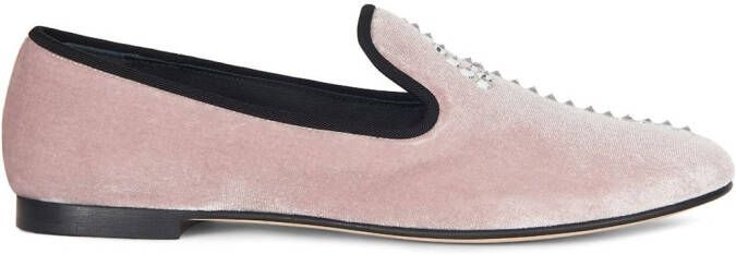 Giuseppe Zanotti G-dalila flat loafers Pink