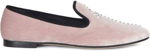Giuseppe Zanotti G-dalila flat loafers Pink
