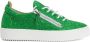 Giuseppe Zanotti Gail glitter low-top sneakers Green - Thumbnail 1