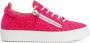 Giuseppe Zanotti Gail glitter low-top sneakers Pink - Thumbnail 1