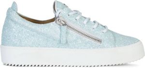 Giuseppe Zanotti Gail glitter sneakers Blue