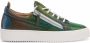 Giuseppe Zanotti Gail iridescent-effect sneakers Green - Thumbnail 1