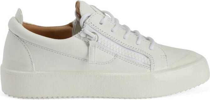 Giuseppe Zanotti Gail Match low-top leather sneakers White