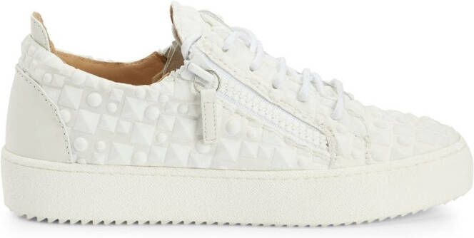 Giuseppe Zanotti Gail studded sneakers White