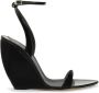 Giuseppe Zanotti Ginnyfer 105mm wedge sandals Black - Thumbnail 1