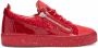 Giuseppe Zanotti glitter-embellished Frankie sneakers Red - Thumbnail 1