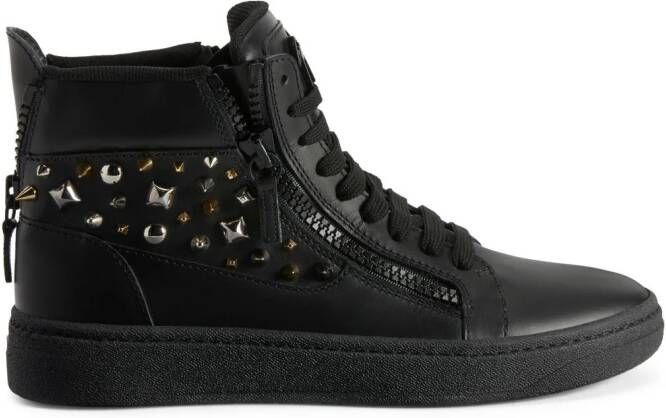 Giuseppe Zanotti GZ 94 stud-embellisehd sneakers Black