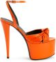Giuseppe Zanotti GZ Aida 150mm platform sandals Orange - Thumbnail 1