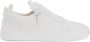 Giuseppe Zanotti Gz94 frayed-edge sneakers White - Thumbnail 1