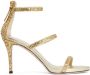 Giuseppe Zanotti Harmony 90mm glitter sandals Gold - Thumbnail 1
