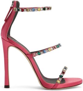 Giuseppe Zanotti Harmony Diamond heeled sandals Pink