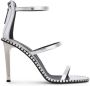 Giuseppe Zanotti Harmony Flare 105mm sandals Silver - Thumbnail 1