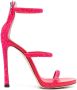 Giuseppe Zanotti Harmony glitter-detail heeled sandals Pink - Thumbnail 1