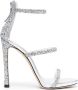 Giuseppe Zanotti Harmony glitter-detail heeled sandals Silver - Thumbnail 1