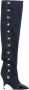 Giuseppe Zanotti Harper denim knee-length boots Black - Thumbnail 1