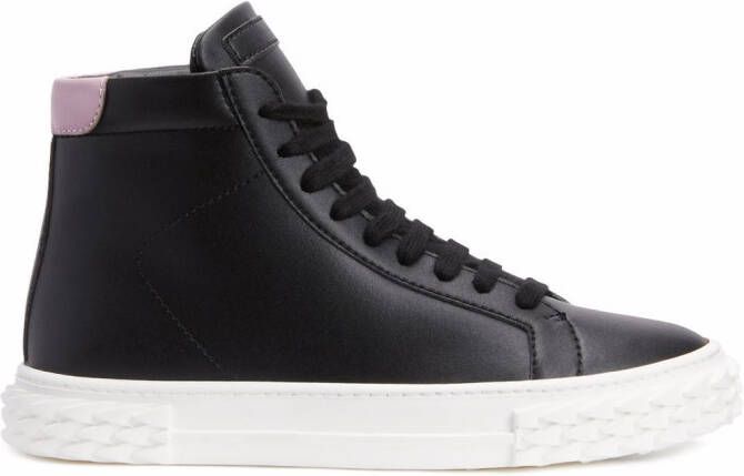 Giuseppe Zanotti hi-top lace-up sneakers Black