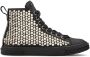 Giuseppe Zanotti high top stud-embellished sneakers Black - Thumbnail 1